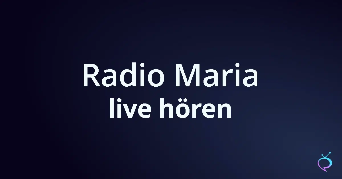 Maria Radoła Radio Maria live - Live-Radio